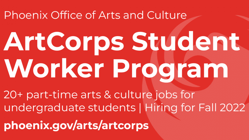 ArtCorps Student Worker Program