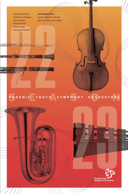 Phoenix Youth Symphony Orchestras All Orchestra Concert 2022